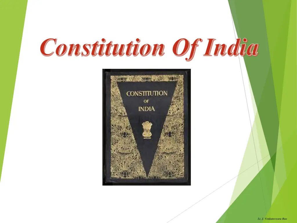 constitution of india