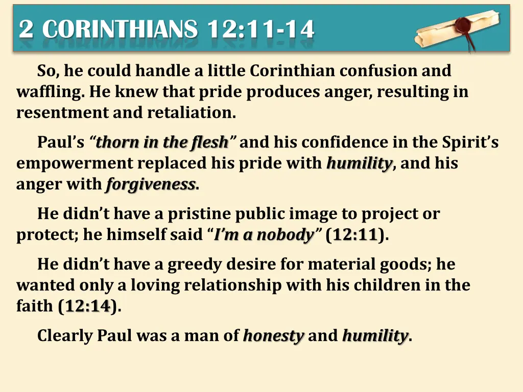 2 corinthians 12 11 14 5