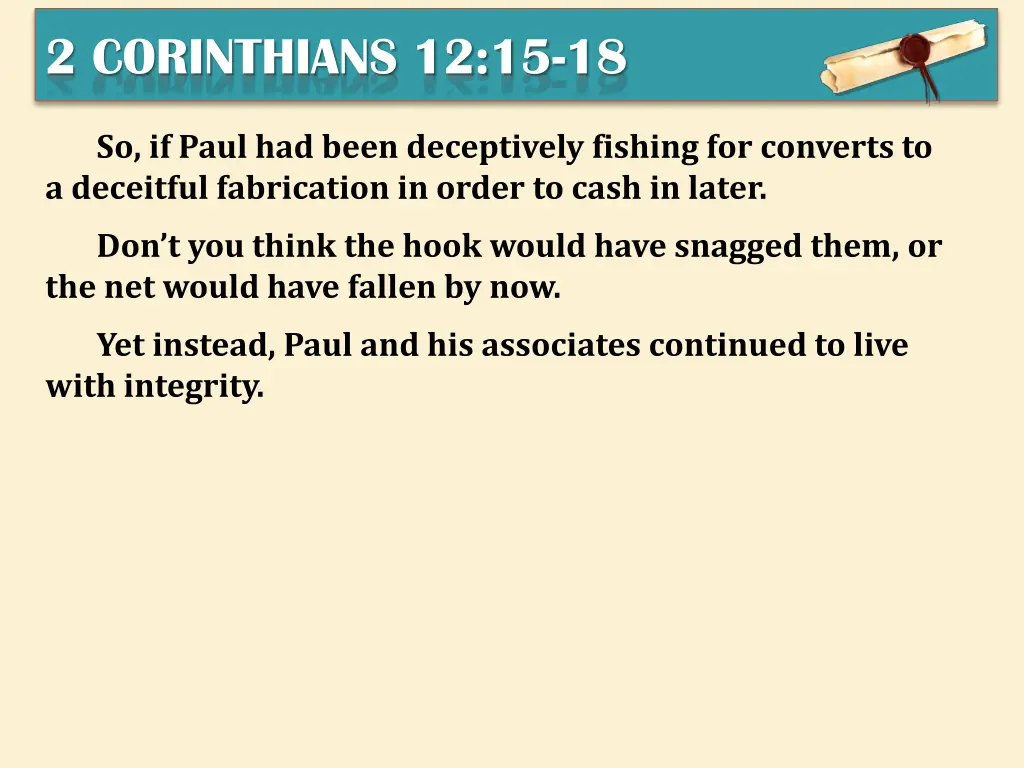 2 corinthians 12 15 18 4