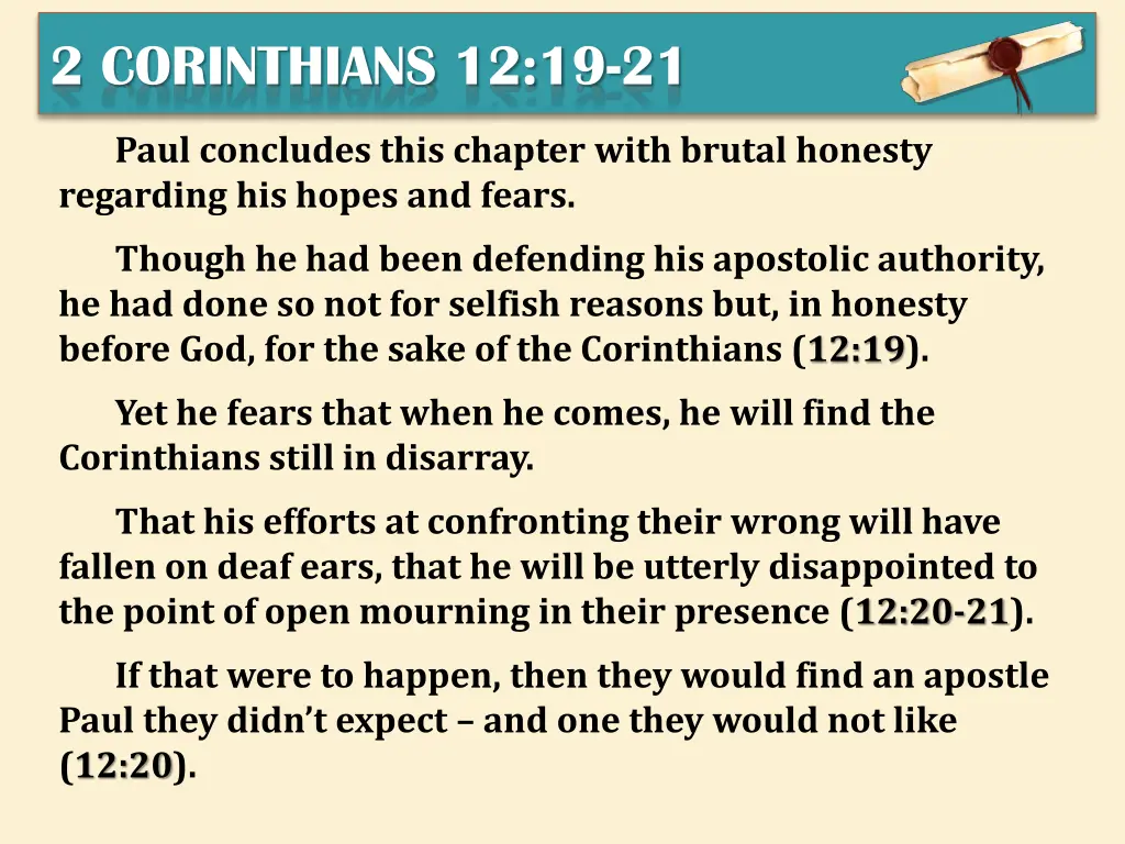 2 corinthians 12 19 21 1
