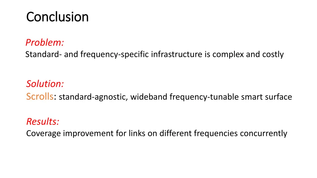 conclusion conclusion