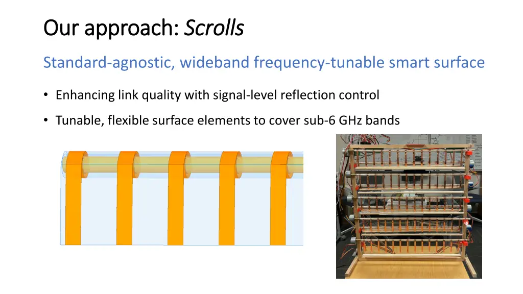 our approach our approach scrolls