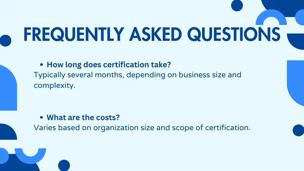 frequently asked questions