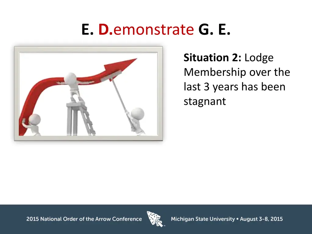e d emonstrate g e 1