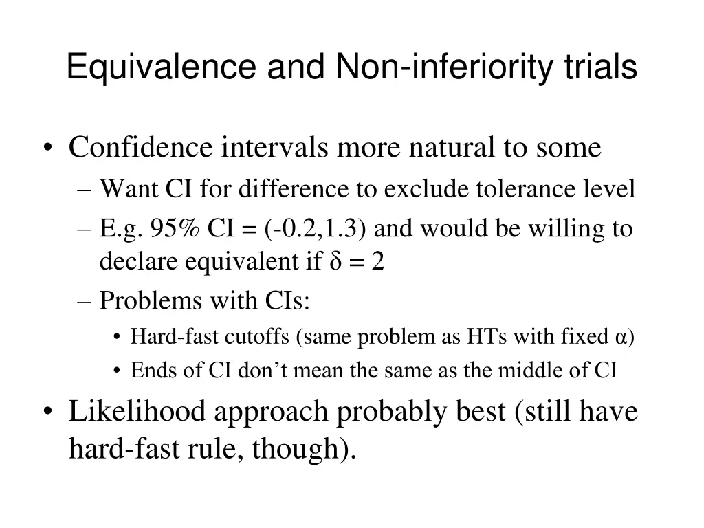 equivalence and non inferiority trials 2