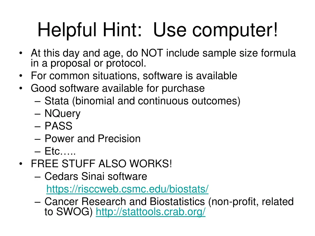 helpful hint use computer