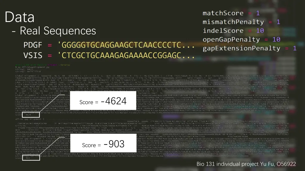 data real sequences