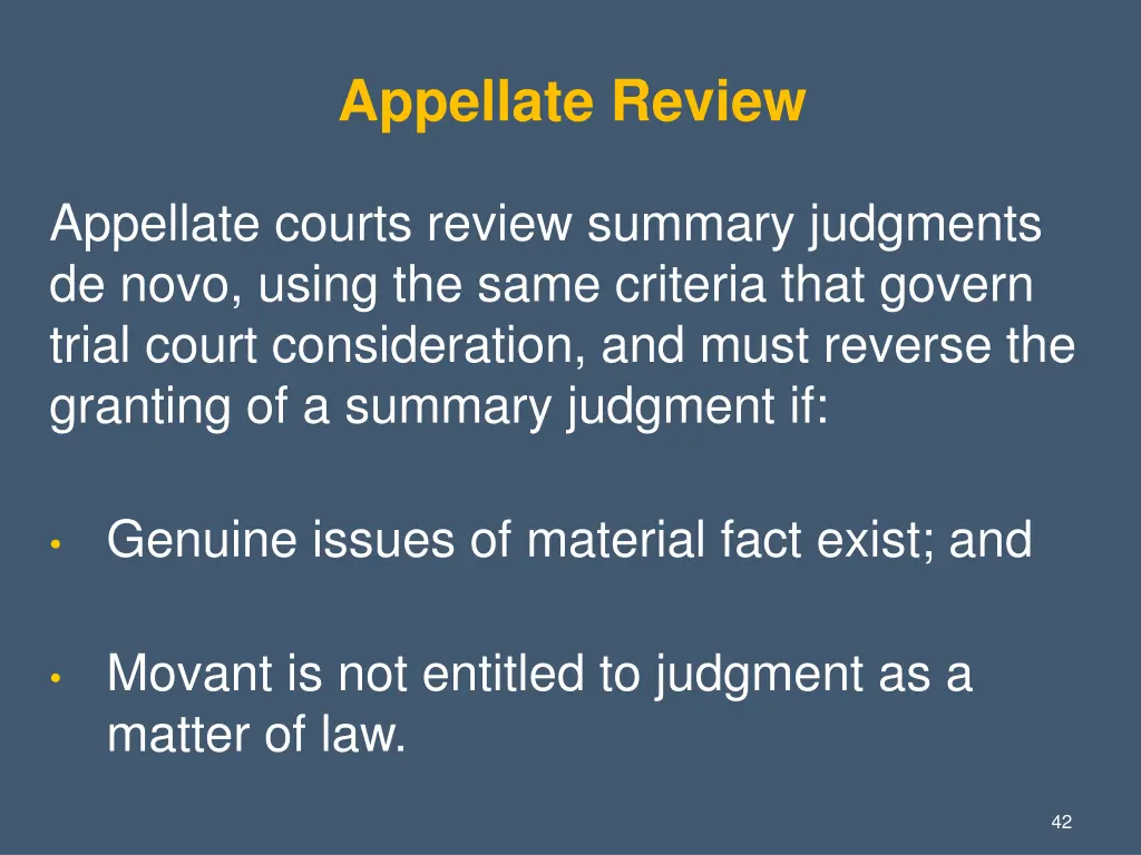 appellate review
