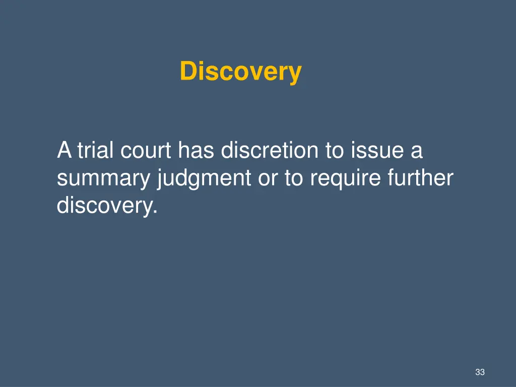 discovery