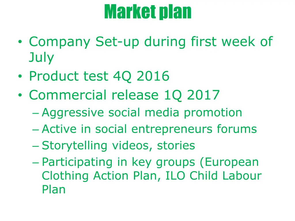 market plan