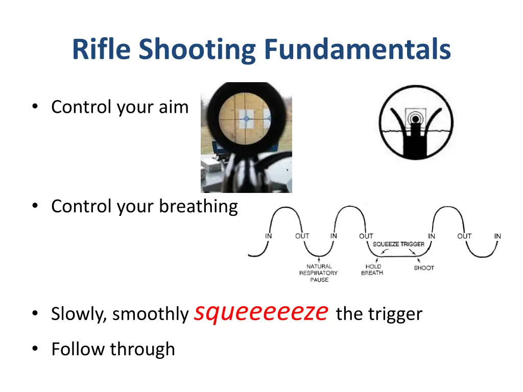 rifle shooting fundamentals