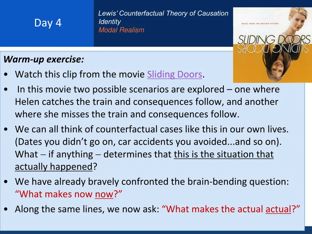 lewis counterfactual theory of causation identity 13