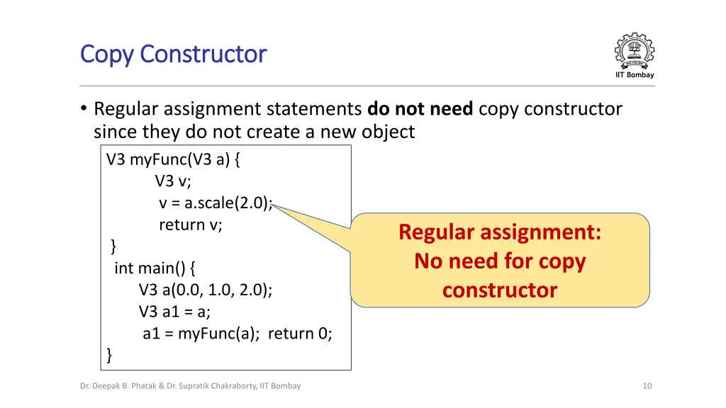 copy constructor copy constructor 1