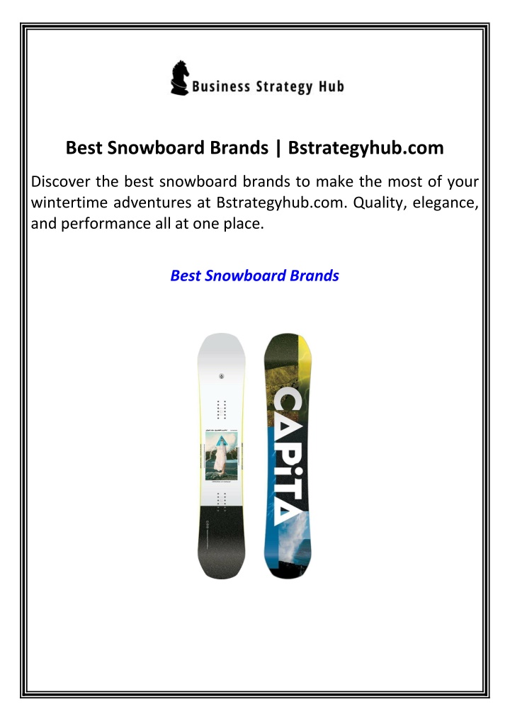 best snowboard brands bstrategyhub com