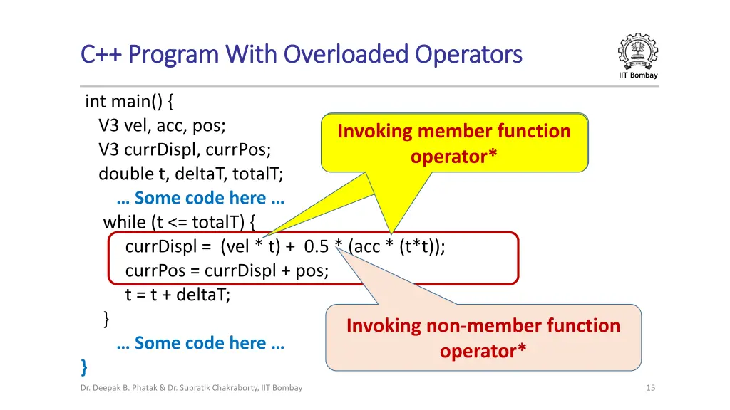 c program with overloaded operators c program 1