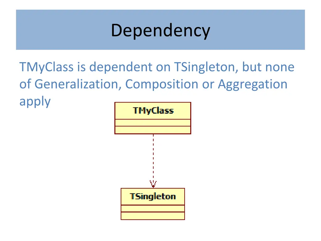 dependency