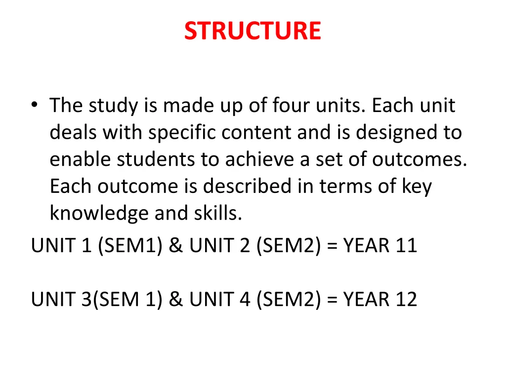 structure