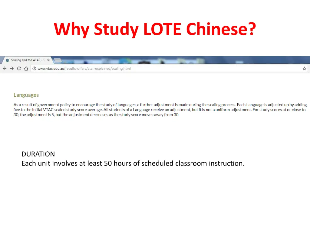 why study lote chinese