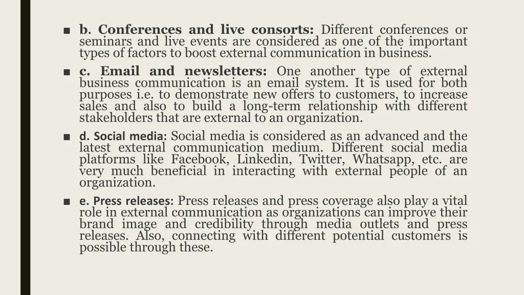 b conferences and live consorts different