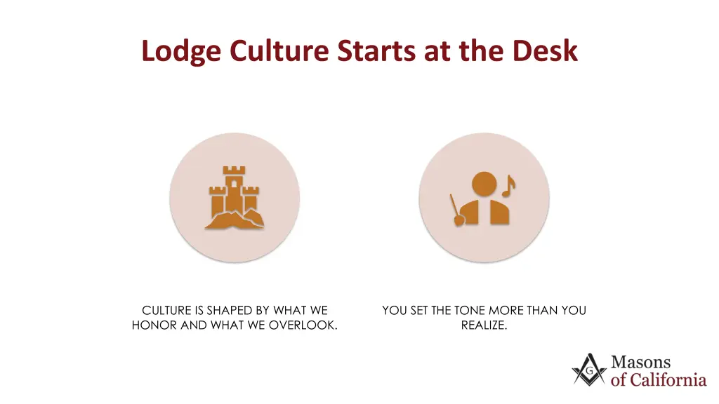 lodge culture starts at the desk