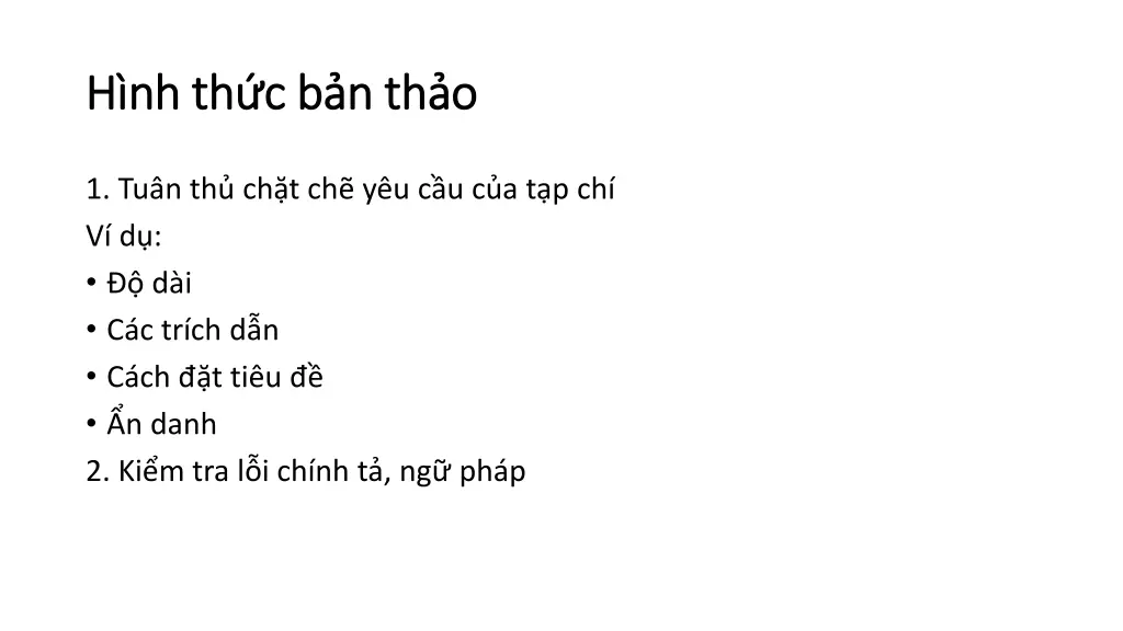 h nh h nh th c