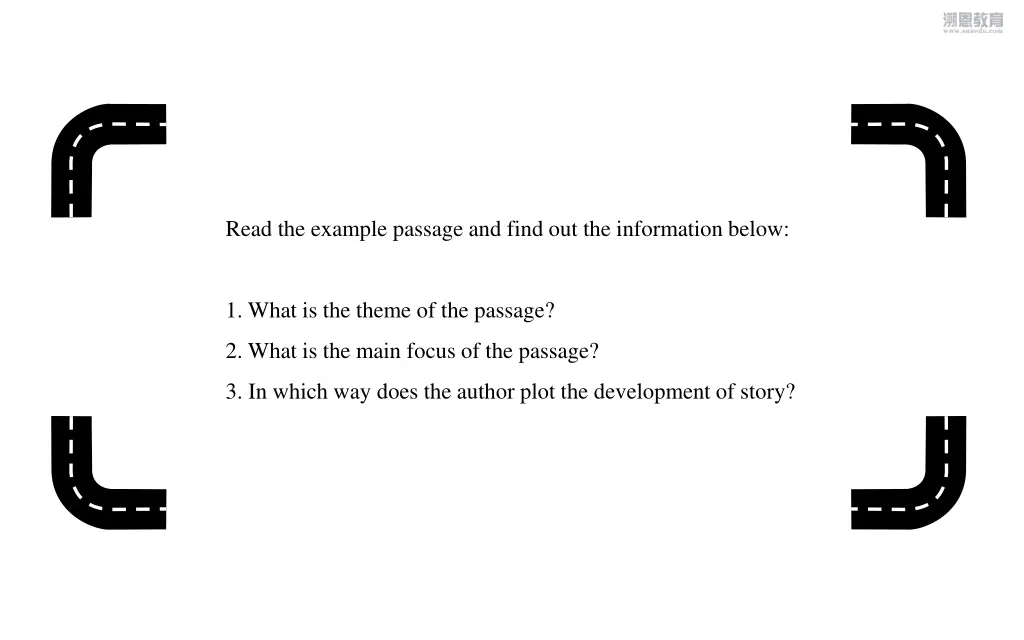 read the example passage and find