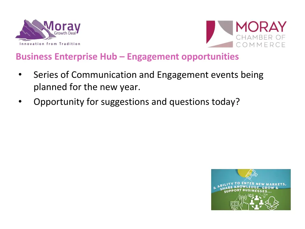 business enterprise hub engagement opportunities