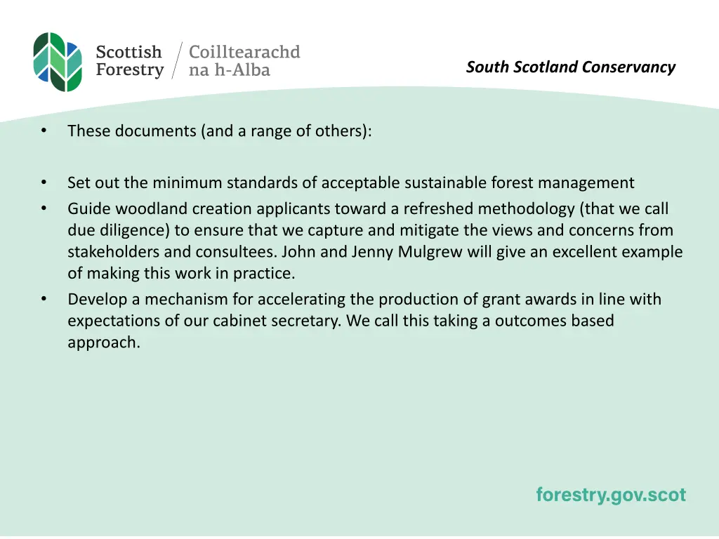 south scotland conservancy 3