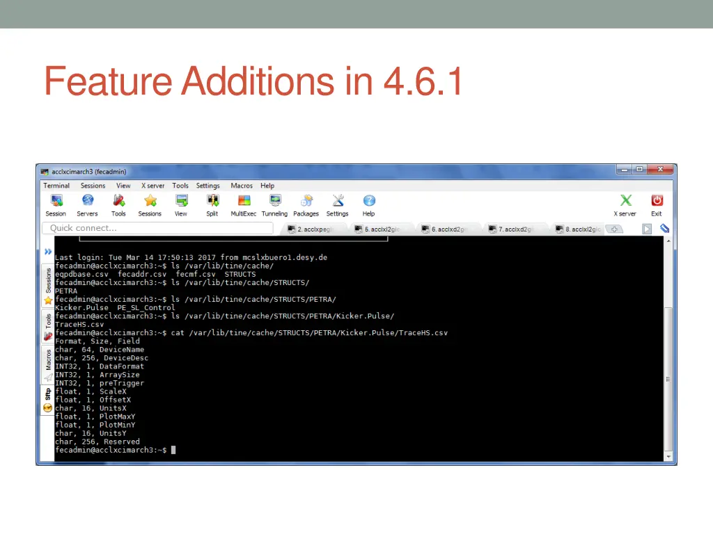 feature additions in 4 6 1 1