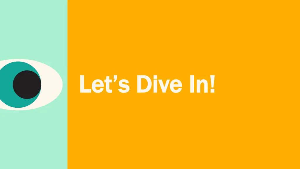let s dive in let s dive in