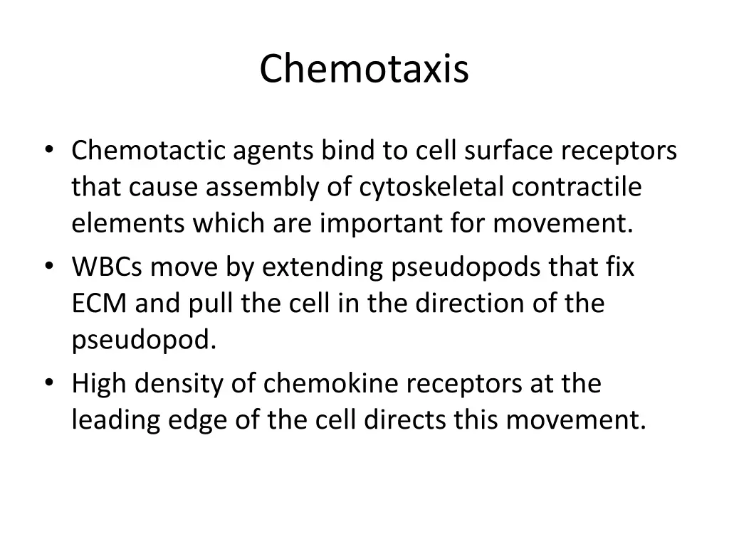 chemotaxis 2