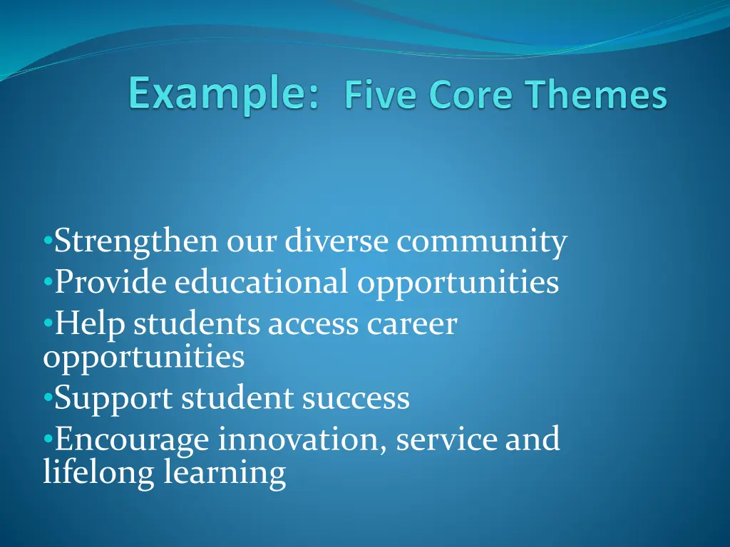 strengthen our diverse community provide