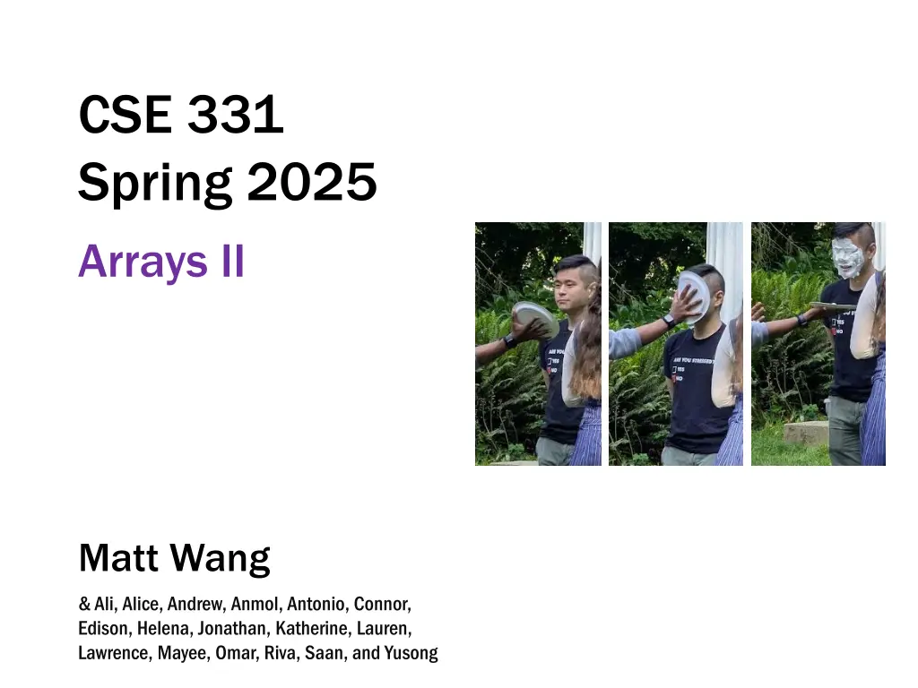 cse 331 spring 2025 1