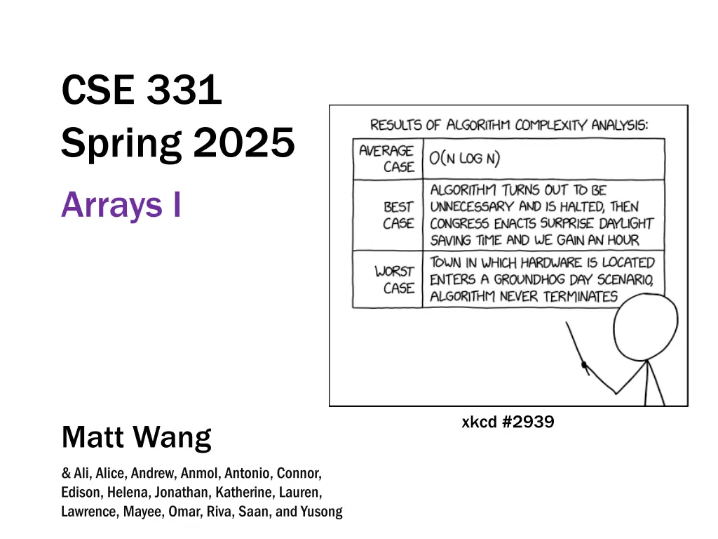 cse 331 spring 2025