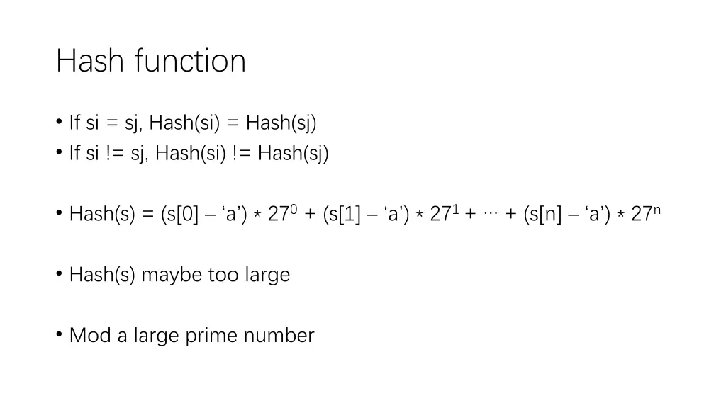 hash function 1