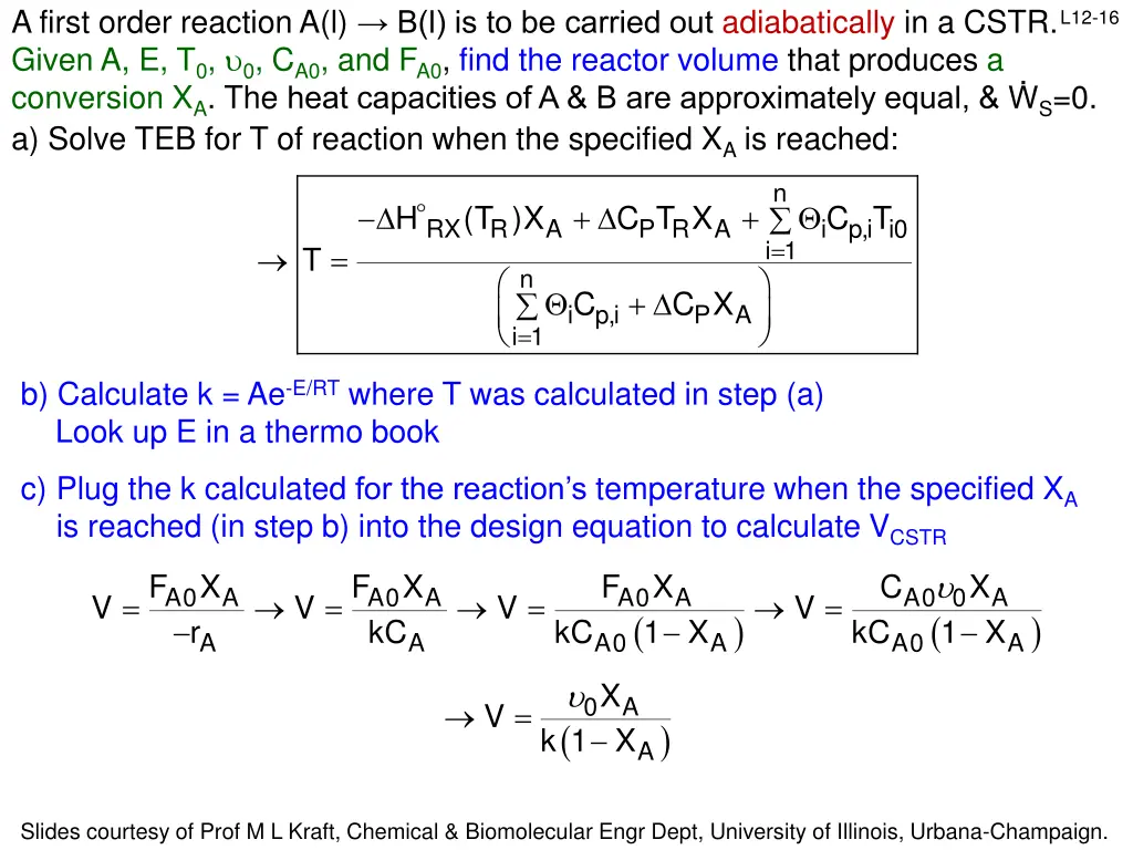 a first order reaction a l b l is to be carried 1
