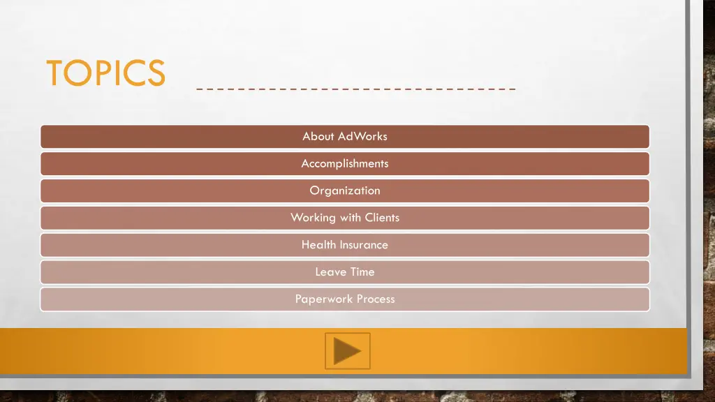 topics