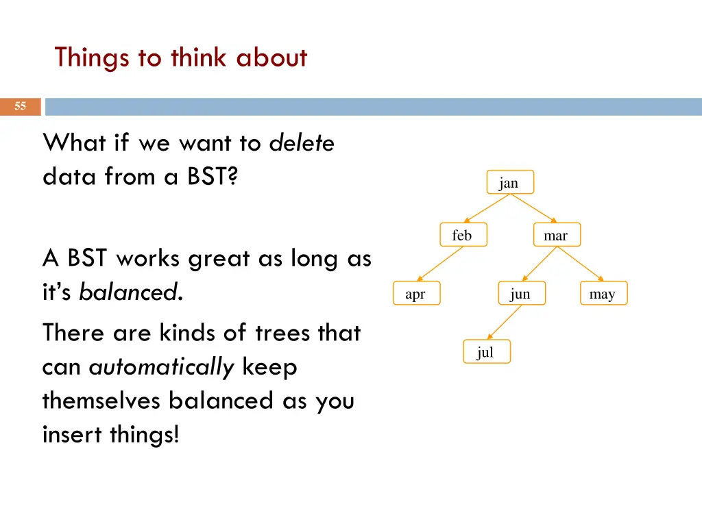 things to think about