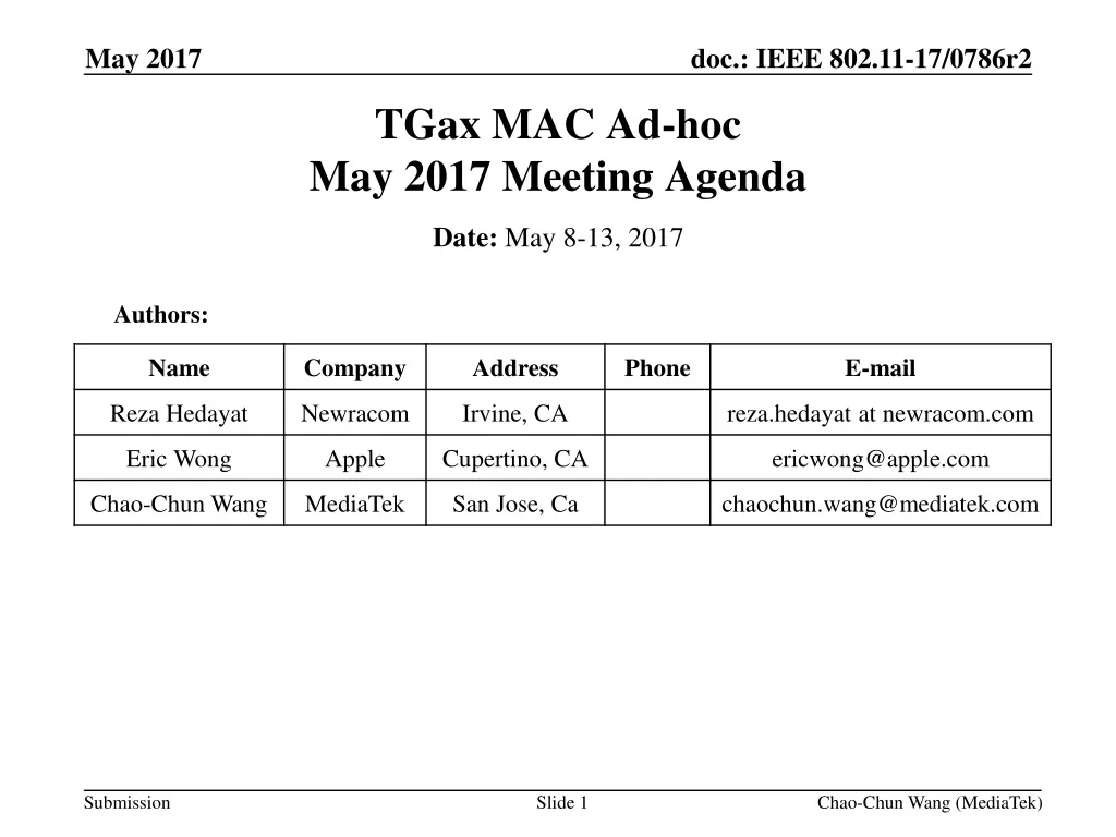 may 2017