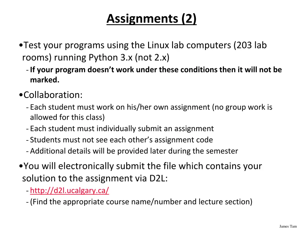 assignments 2