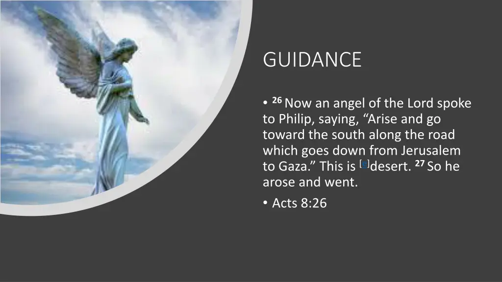 guidance
