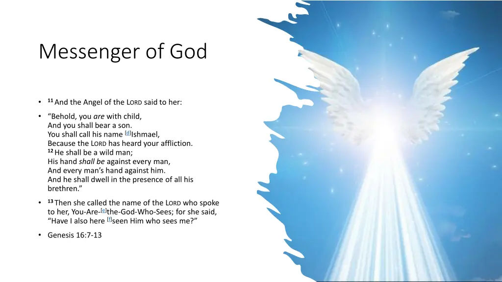 messenger of god 1