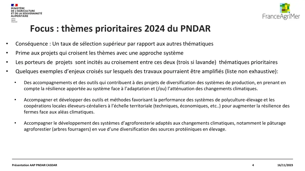 focus th mes prioritaires 2024 du pndar