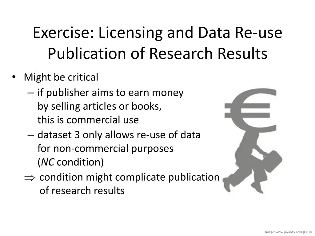 exercise licensing and data re use publication 2
