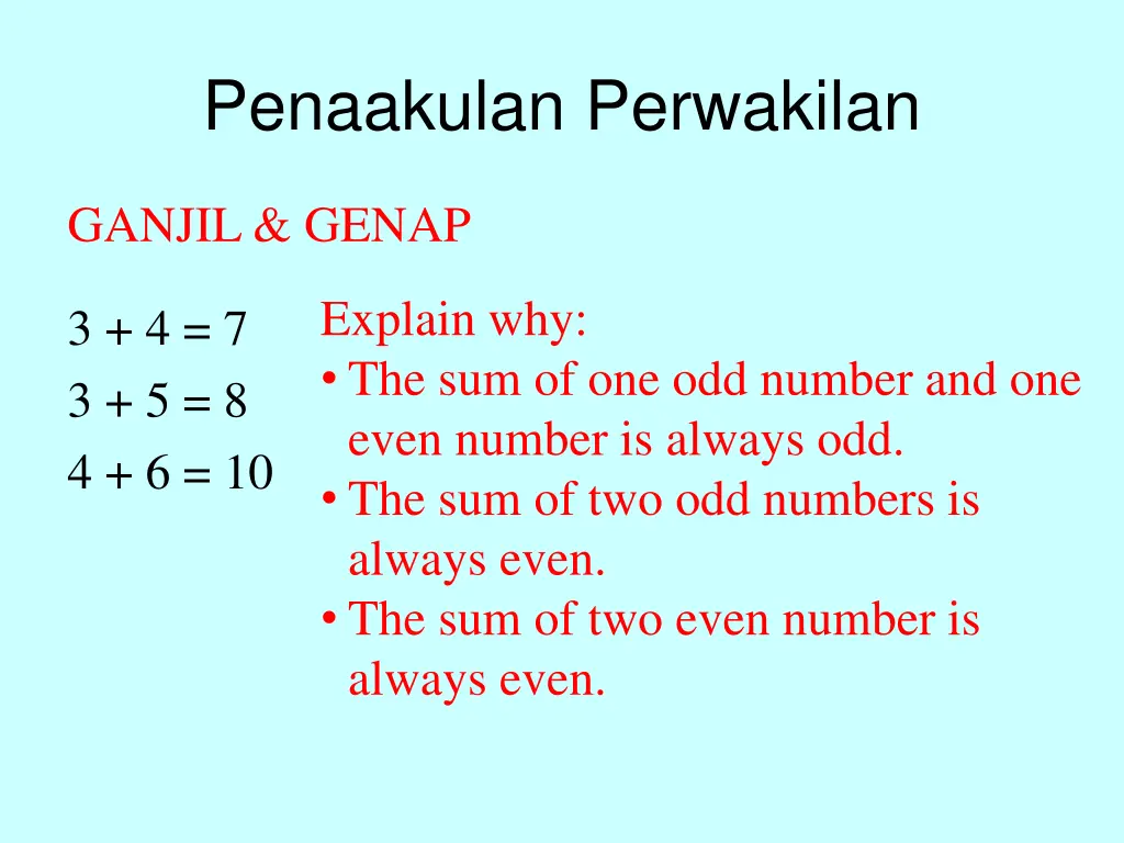 penaakulan perwakilan