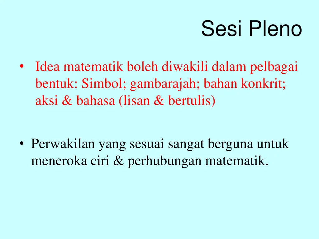 sesi pleno