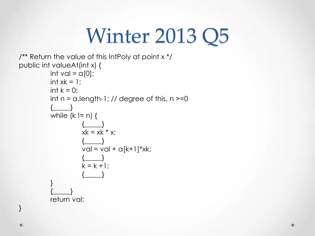 winter 2013 q5 1