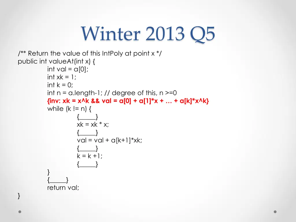 winter 2013 q5 2