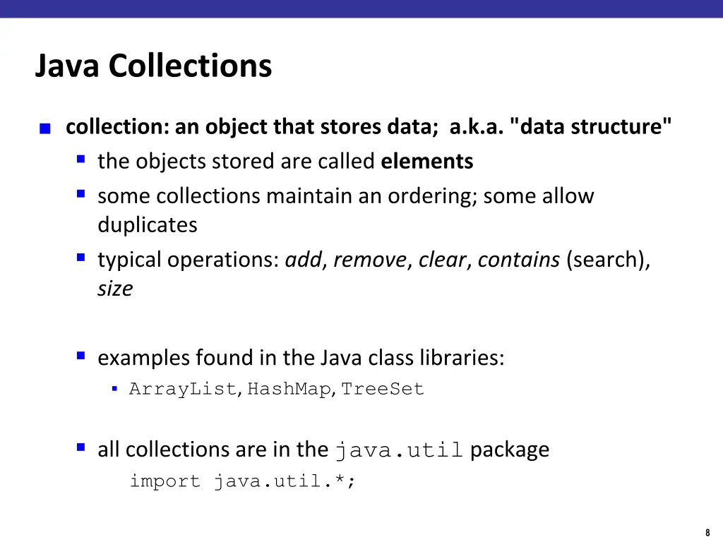 java collections