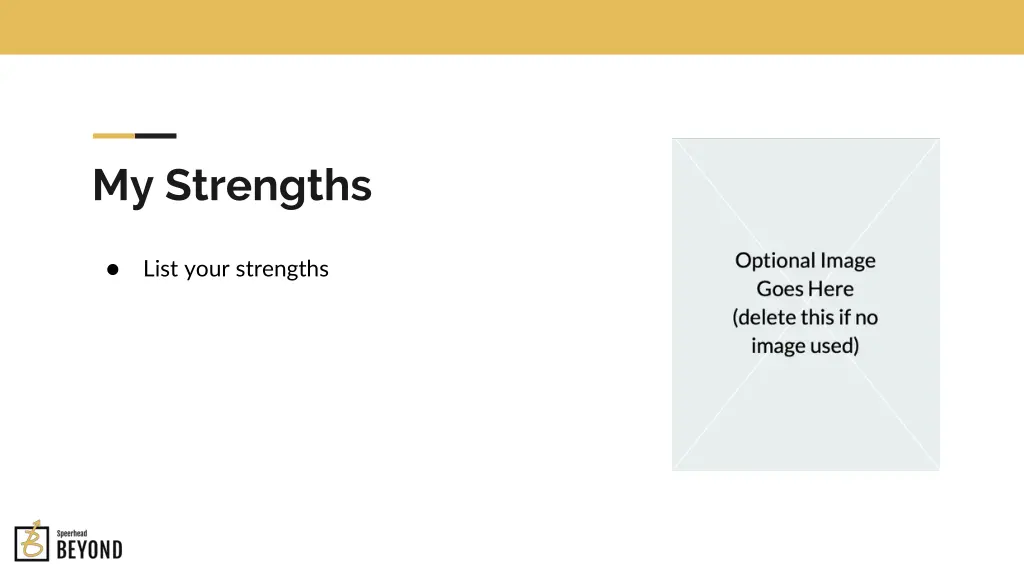 my strengths